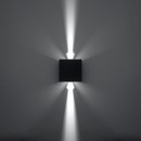 Sollux Kinkiet LUCA czarny LED IP54