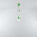 Sollux Lampa wisząca DIEGO 1 zielony