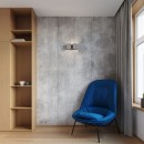 Sollux Kinkiet QUAD 2 szary