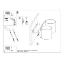 Sollux Kinkiet ORBIS 2 szary