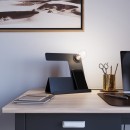 Sollux Lampa biurkowa INCLINE czarna