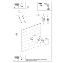 Sollux Kinkiet SALGADO naturalne drewno