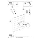 Sollux Kinkiet ARIZ naturalne drewno