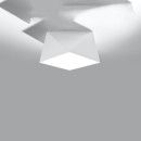 Sollux Plafon HEXA 25 biały