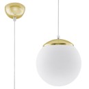 Sollux Lampa wisząca UGO 20 złota