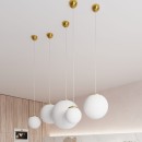 Sollux Lampa wisząca UGO 20 złota