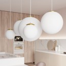 Sollux Lampa wisząca UGO 20 złota