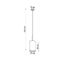 Sollux Żyrandol OTTO 15 biały