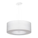 Sollux Żyrandol SATURNO 50 biały