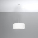 Sollux Żyrandol SKALA 30 biały