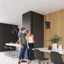 Sollux Żyrandol BLUM 3 czarny