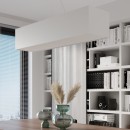 Sollux Żyrandol SANTA BIS 80 biały