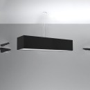 Sollux Żyrandol SANTA 120 czarny