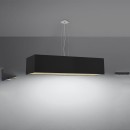 Sollux Żyrandol SANTA 120 czarny