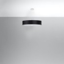 Sollux Żyrandol SKALA 60 czarny