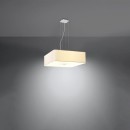 Sollux Żyrandol LOKKO 55 biały