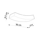 Sollux Kinkiet ceramiczny HATTOR