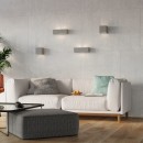 Sollux Kinkiet ceramiczny LEO szary