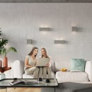 Sollux Kinkiet ceramiczny LEO szary