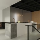 Sollux Lampa wisząca MOZAICA 3L czarny/miedź