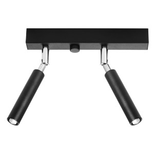 Sollux Plafon EYETECH 2 czarny