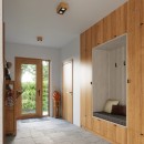 Sollux Plafon QUATRO 1 naturalne drewno