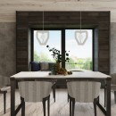 Sollux Lampa wisząca TRES biała