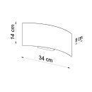 Sollux Kinkiet MAGNUS czarny