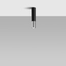 Sollux Plafon LOOPEZ czarny/chrom