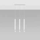 Sollux Lampa wisząca WEZYR 3 biała
