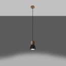 Sollux Lampa wisząca QUBIC czarna