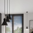 Sollux Lampa wisząca TAZILA 3 czarna [ES111]