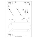 Sollux Kinkiet VEGA 30 beton