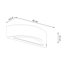 Sollux Kinkiet ATENA beton