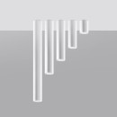 Sollux Plafon LAGOS 60 biały