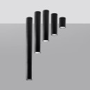 Sollux Plafon LAGOS 40 czarny