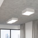 Sollux Plafon SQUARE 1 biały