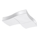 Sollux Plafon SQUARE 3 biały