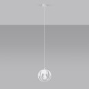 Sollux Lampa wisząca TULOS 1 biała
