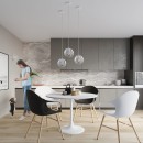 Sollux Lampa wisząca TULOS 3L biała