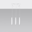 Sollux Lampa wisząca RING 3 biały