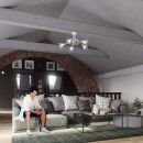 Sollux Plafon ARTEMIS 3 biały