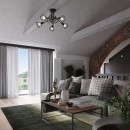 Sollux Żyrandol ARTEMIS 5S czarny