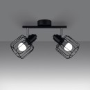 Sollux Plafon BELUCI 2 czarny