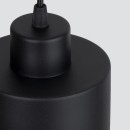 Sollux Lampa wisząca SAVAR 1 czarna