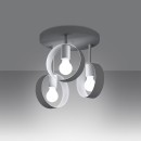 Sollux Plafon TITRAN 3 biały