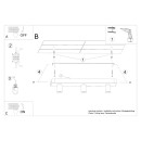 Sollux Plafon TAVO 3