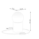 Sollux Lampka biurkowa BOOMO