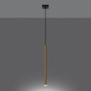 Sollux Lampa Wisząca PASTELO 1 złoty połysk