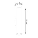 Sollux Kinkiet LAGOS 2 złoty połysk